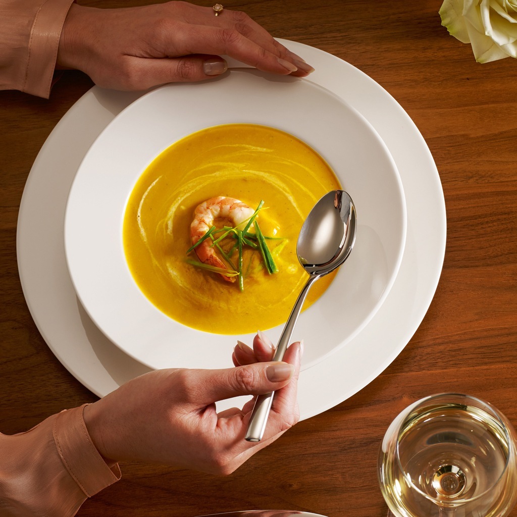 Villeroy & Boch Besteckset, 6-teiliger Esslöffel Piemont – 1 Stück
