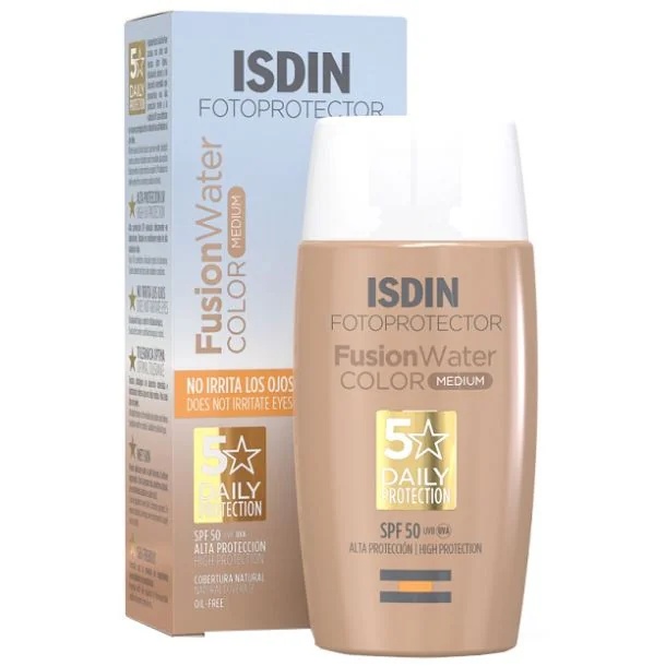 ISDIN Fusionwater Color - Middelsterke kleur, hoge bescherming