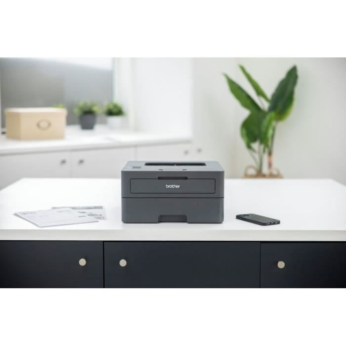 Impresora - BROTHER - HL-L2445DW - Láser monocromo - Ethernet y Wi-Fi