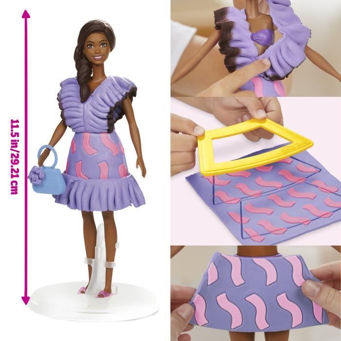 Set di plastilina Play-Doh Barbie Style Fashionista