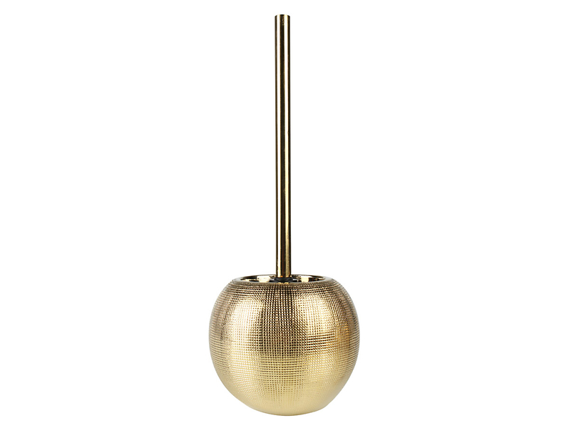 Szczotka do WC ceramiczna Midas złota