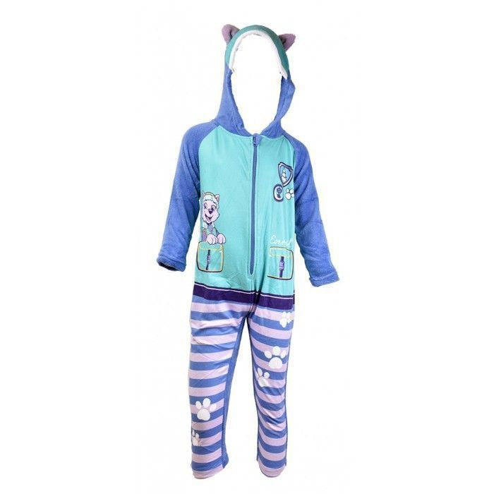 Pigiama in cotone ultra confortevole per bambine Paw Patrol, tutina blu Paw Patrol HS2085