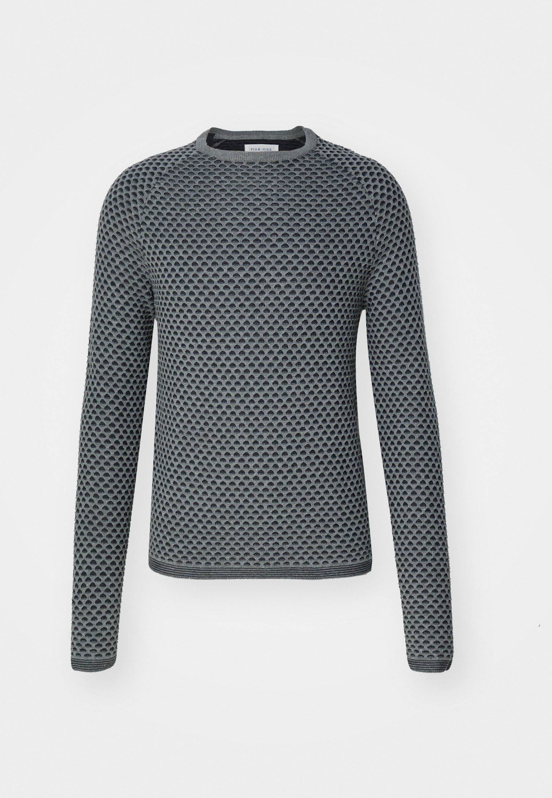 Pier One Pullover – meliertes Grau/Anthrazit