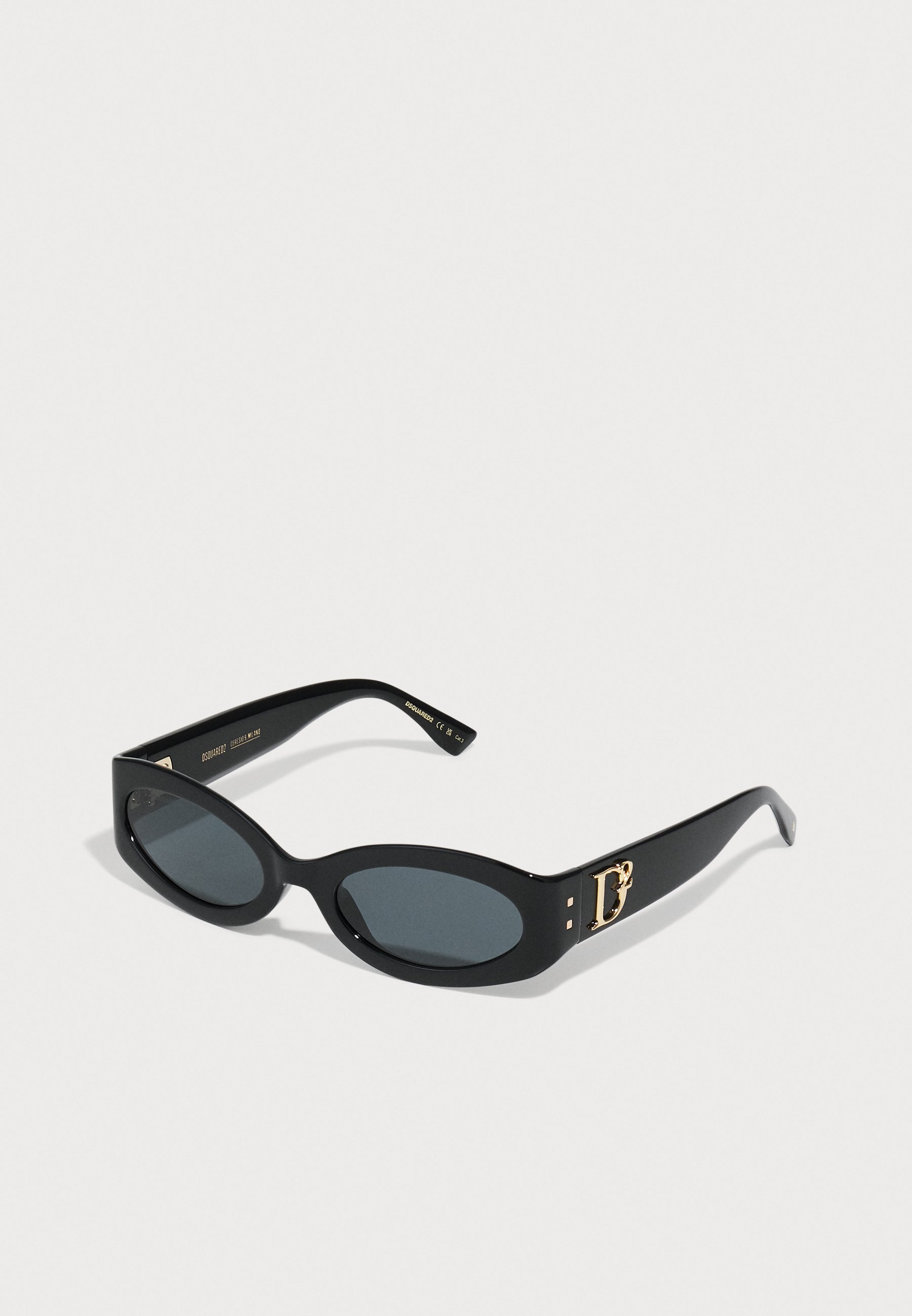 „Dsquared2“ akiniai nuo saulės – juodi