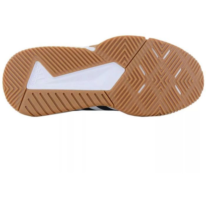 Scarpe da pallavolo indoor adidas Court Flight, bianche, unisex
