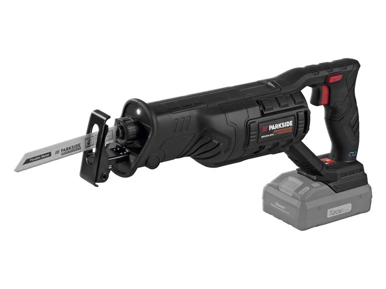 Serra sabre PARKSIDE PERFORMANCE® PSSAP 2028, alimentada por bateria, 20 V