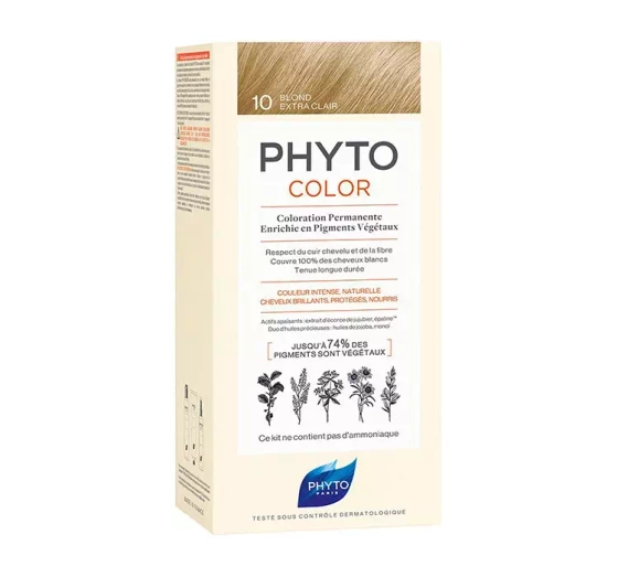 Phyto Phytocolor farba do włosów 10 Extra Light Blonde