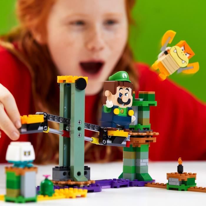 LEGO® 71387 Super Mario Pack de Démarrage Les Aventures de Luigi, Jeu Interactif de Construction