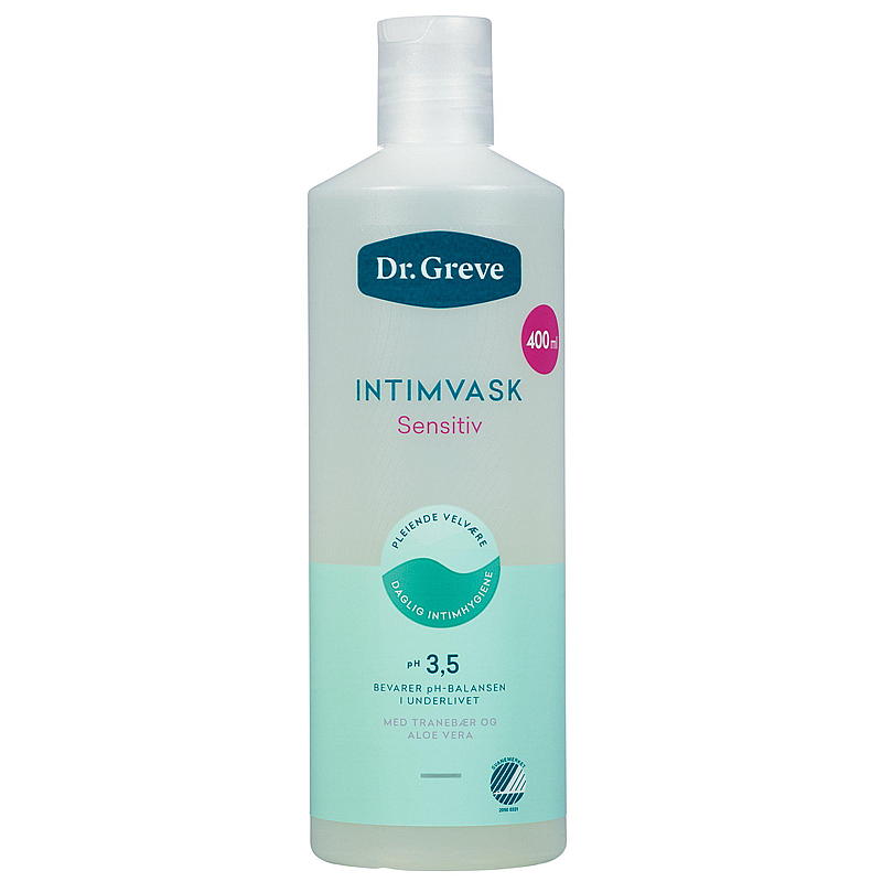 Dr. Greve Intimtvätt 400 ml Känslig, Dr. Count