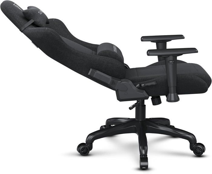 Chaise Gaming - FUKU - Spellcaster - Alcantara Haut de Gamme - Inclinaison 160° - Accoudoirs Réglables