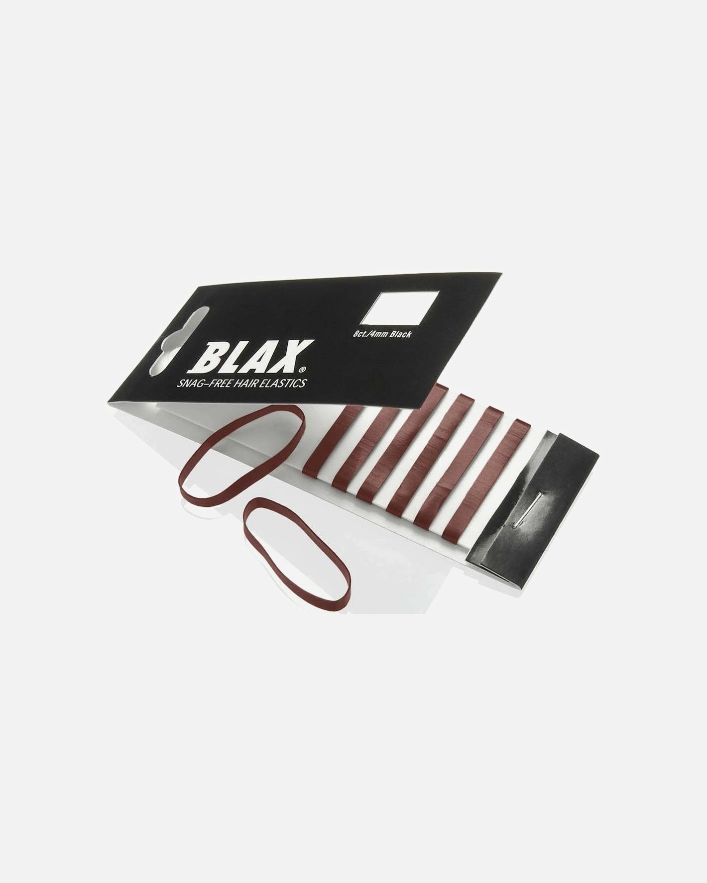 Vlasové gumičky BLAX / 4 mm - 8 kusov