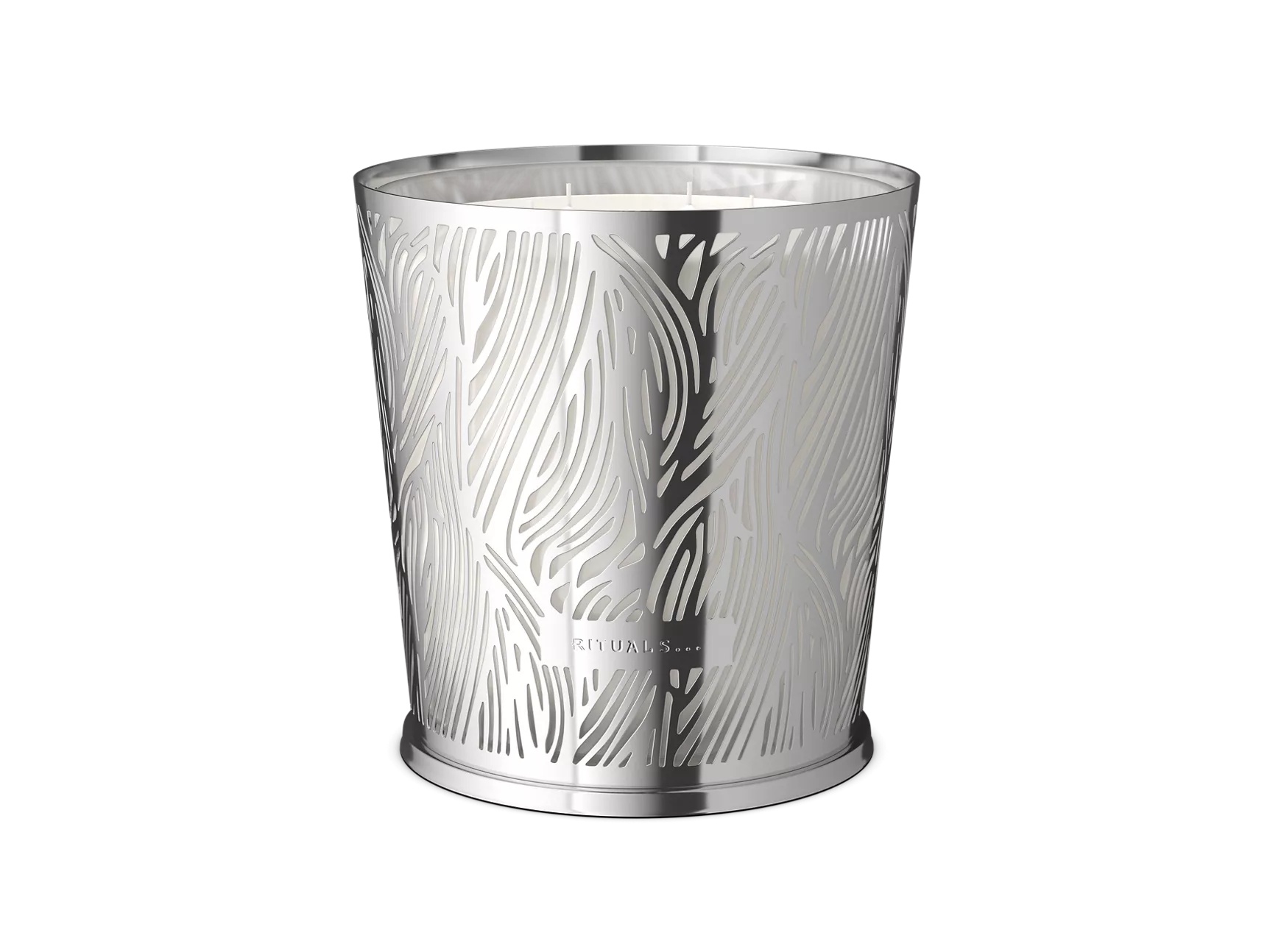 Private Collection XL Orris Mimosa dišeča sveča s kovinskim tulcem luxe geurkaars met metalen houder