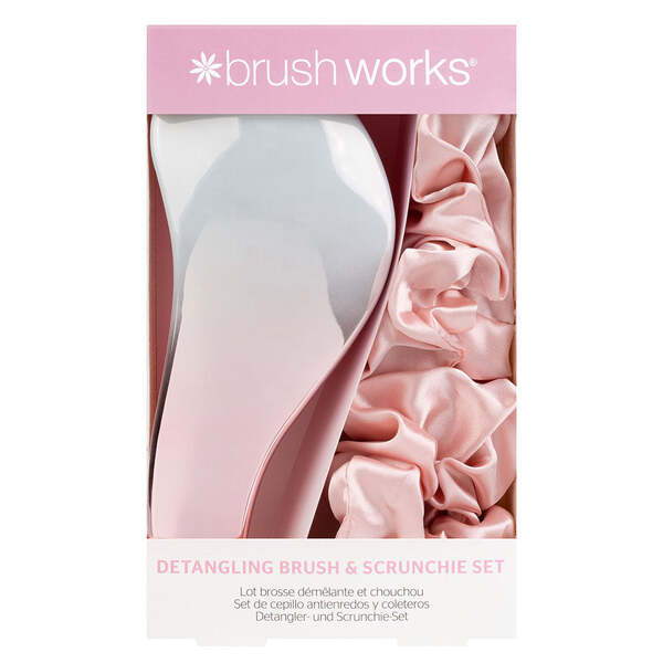 Set spazzola districante e elastico per capelli Brushworks