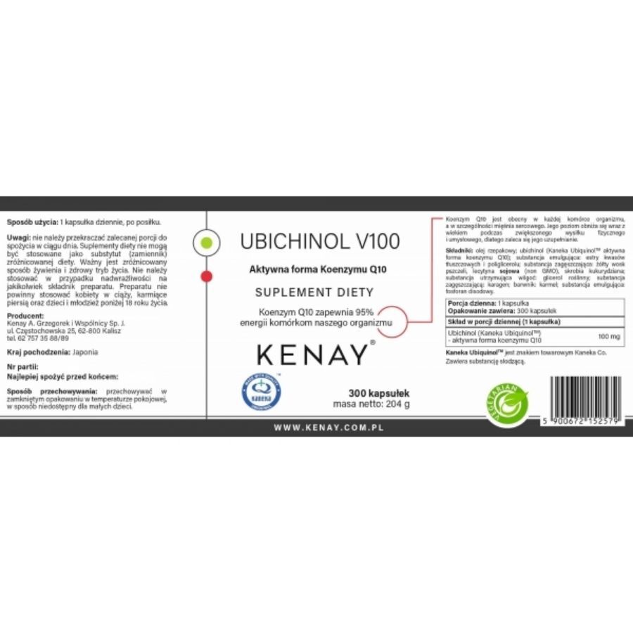 Kenay Ubiquinol V100