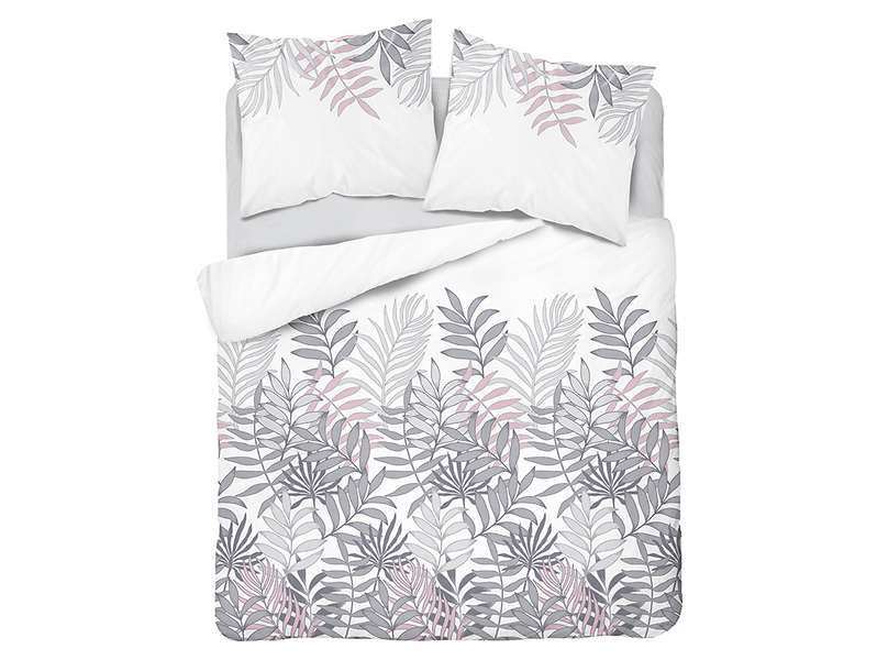 Komplet pościeli  Plant bawełna satynowa 200x220 cm   2x70x80 cm