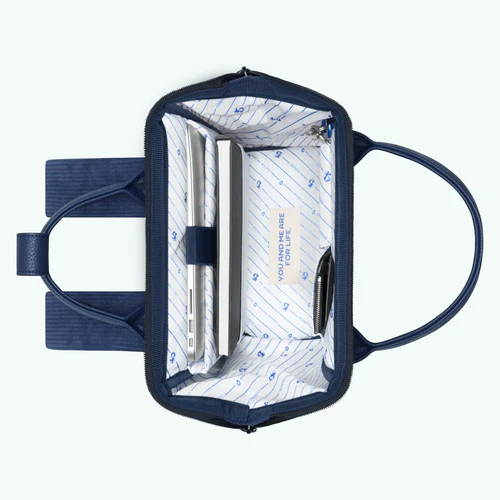 Cabaia Adventurer Kleiner Indianapolis Rucksack, Dunkelblau