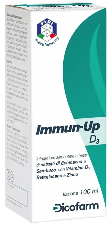 Xarope DICOFARM Immun Up D3 100 ml - Suplemento de vitamina D