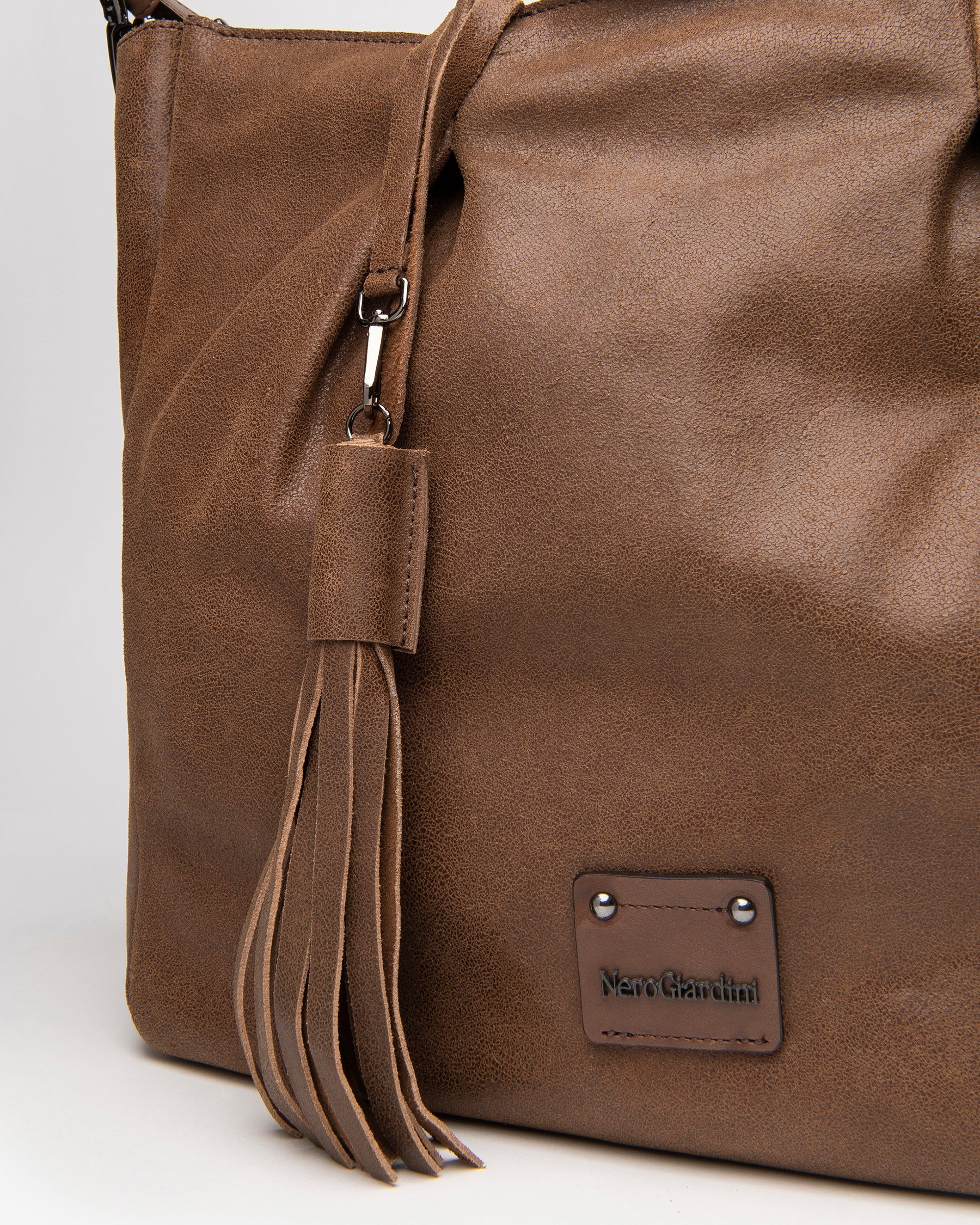  Einkaufstasche aus Leder für Damen