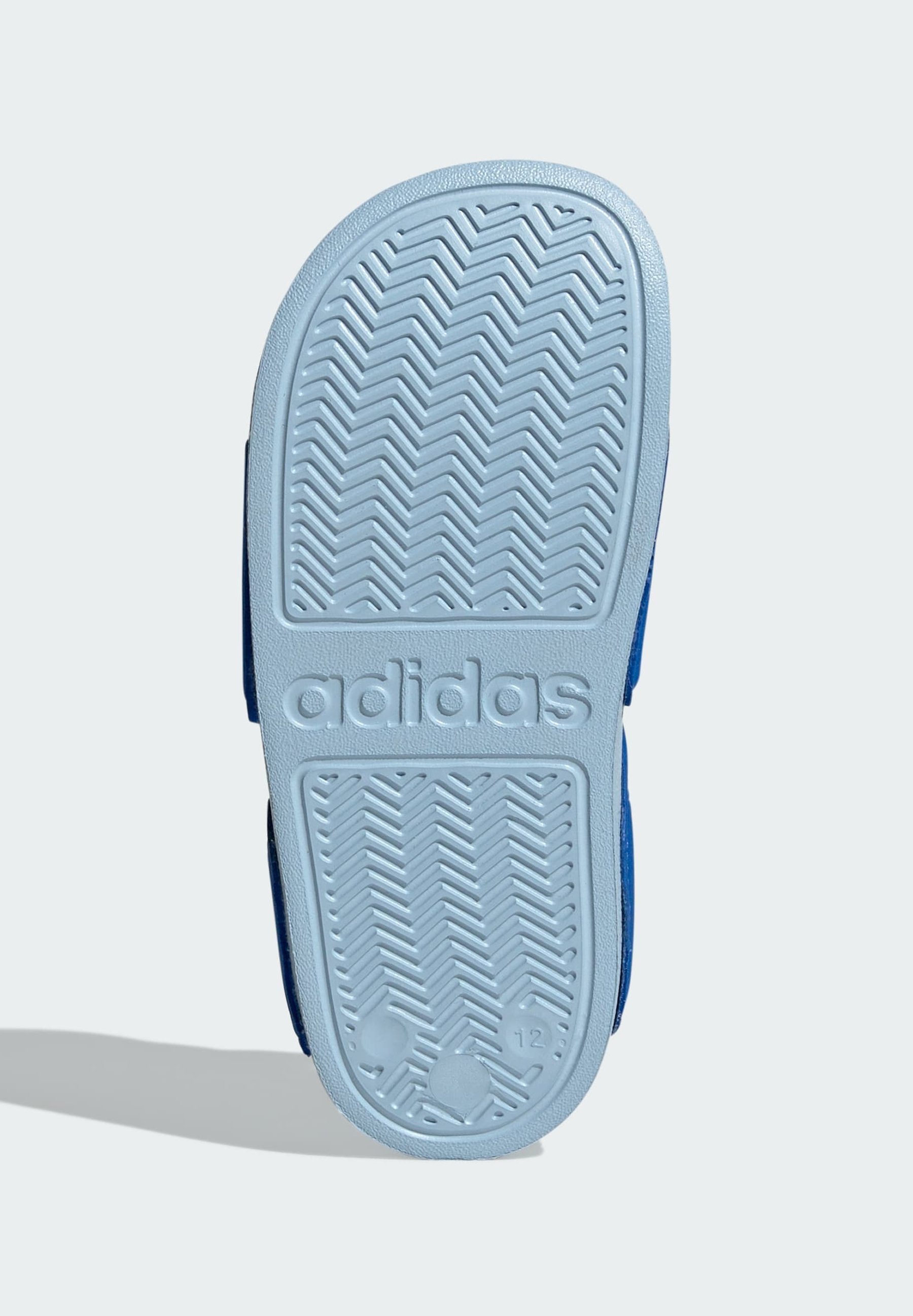 adidas Performance ADILETTE - Sandales de marche - bleu roi éclatant blanc ciel clair