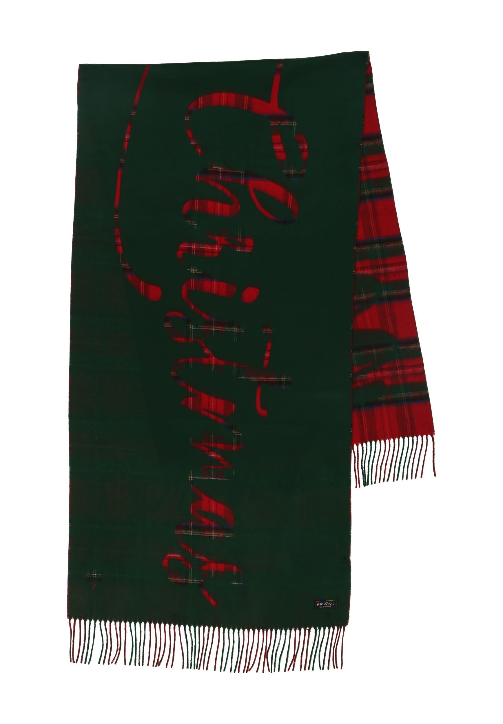 FRAAS MERRY CHRISTMAS CASHMINK - Skjerf - antique green