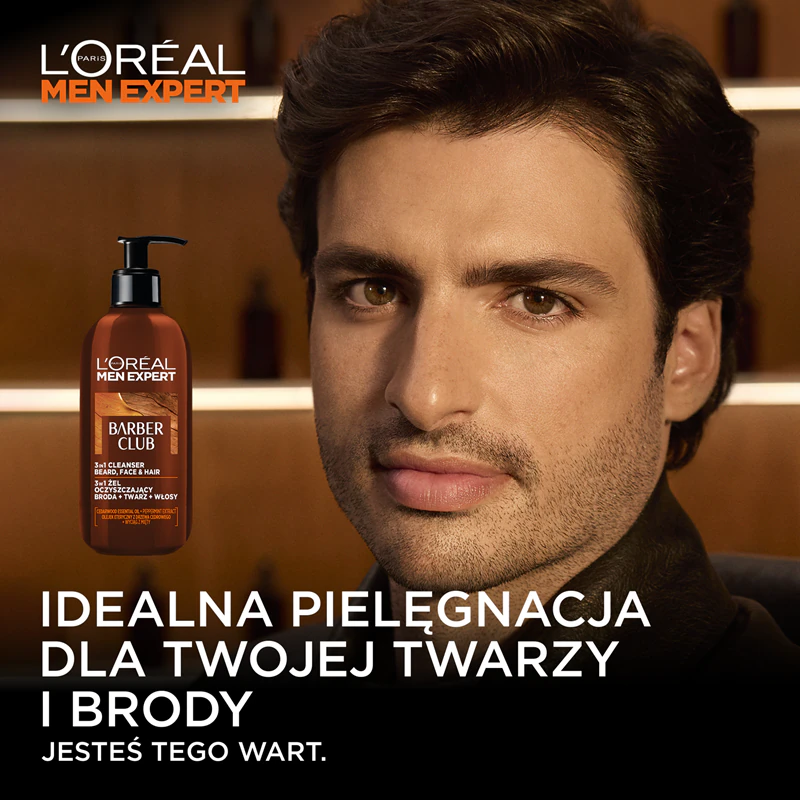 L'Oréal Paris Men Expert Barber Club Baard-, Gezichts- en Haarwasgel
