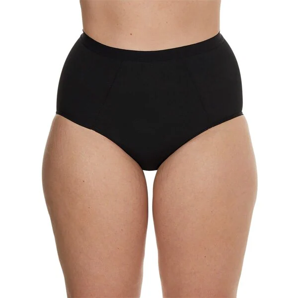 Kruidvat Cotton Shape Maxi női alsó<br>fekete, XL-es méret, 2 darab