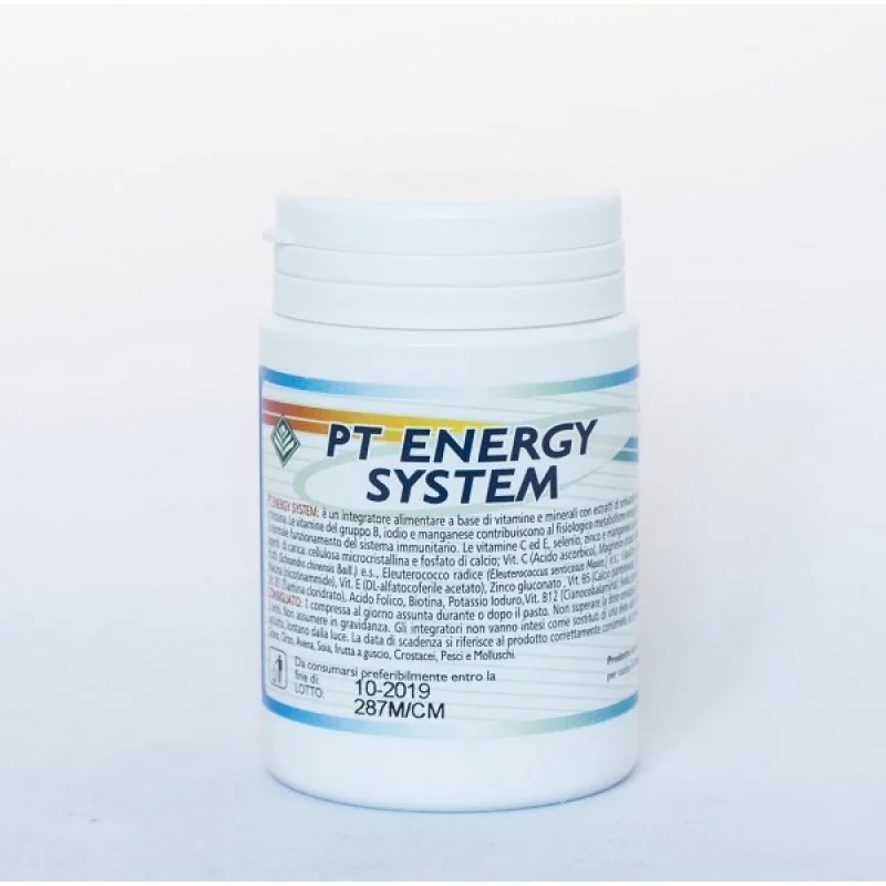 Suplemento alimentar GHEOS Pt Energy System, 30 comprimidos