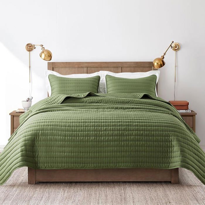 Colcha acolchada suave de 300x270 cm - Certificación Oeko-TEX - Manta acolchada sin funda de almohada
