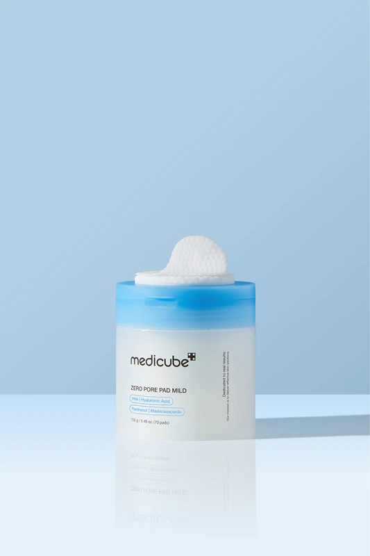 medicube Zero Pore Pad Milde exfoliërende gezichtspads voor de gevoelige huid