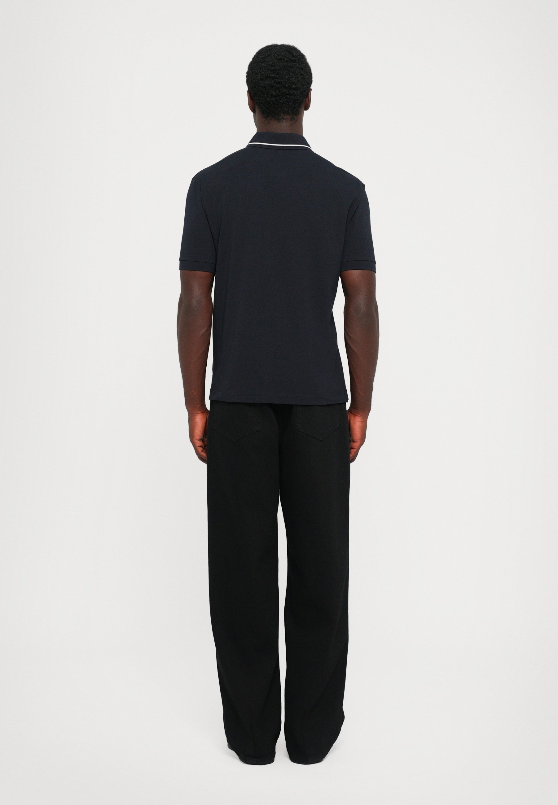 Armani Exchange poloshirt - donkerblauw