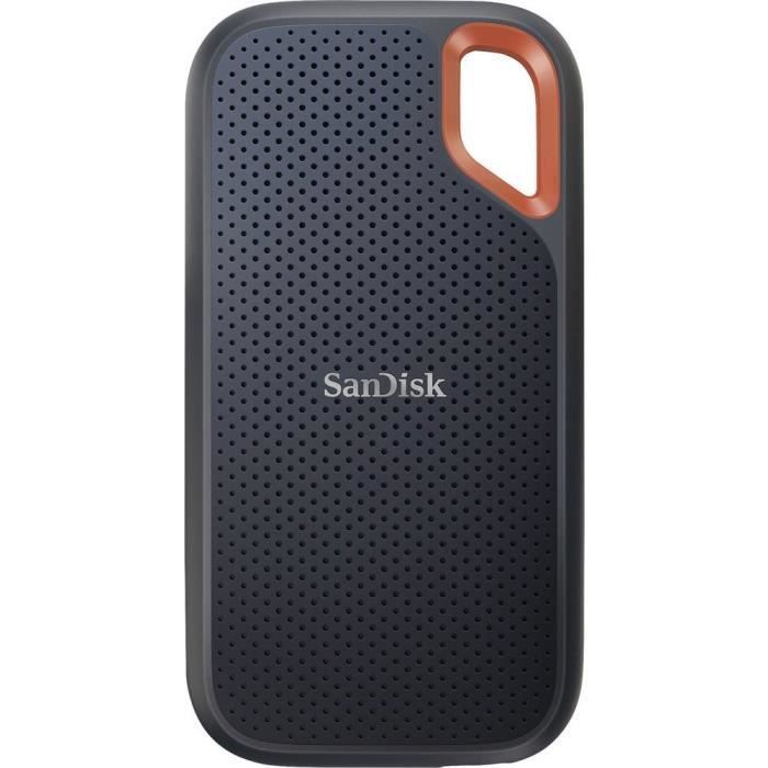 SSD externo SanDisk Extreme® - 2 TB - USB 3.2 Gen 2 - À prova d'água e poeira - Preto