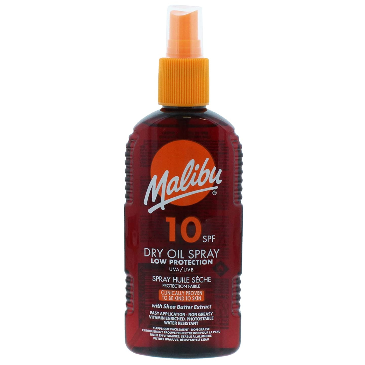 Malibu suho olje v spreju