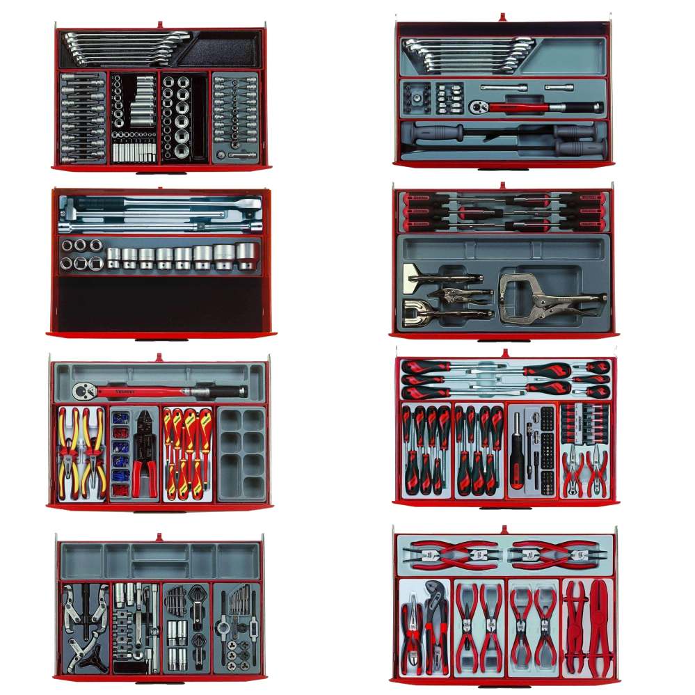 Teng Tools 1001-delars Mega Master Hybrid Handverktygssats - TCMM1001N