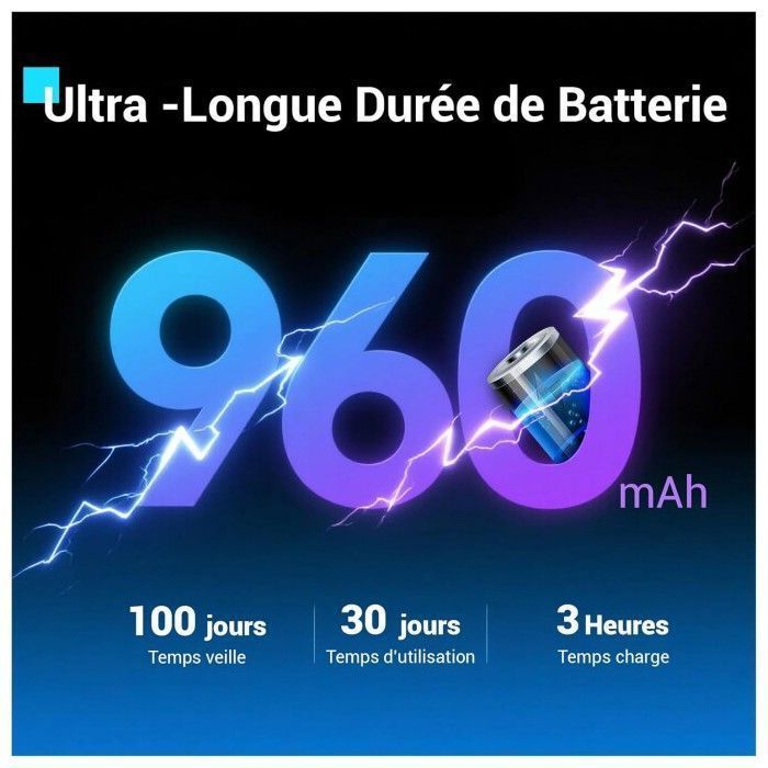 Blackview W50 Pro Montre Connectée, 960 mAh, 1.45