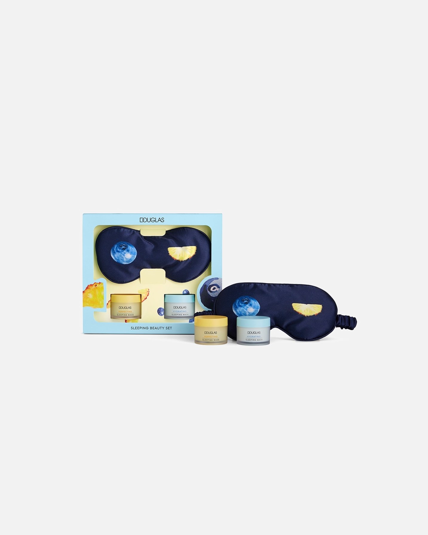 „Douglas Collection“ veido priežiūros rinkinys, „Douglas Collection“ miego kaukių rinkinys – 28 ml