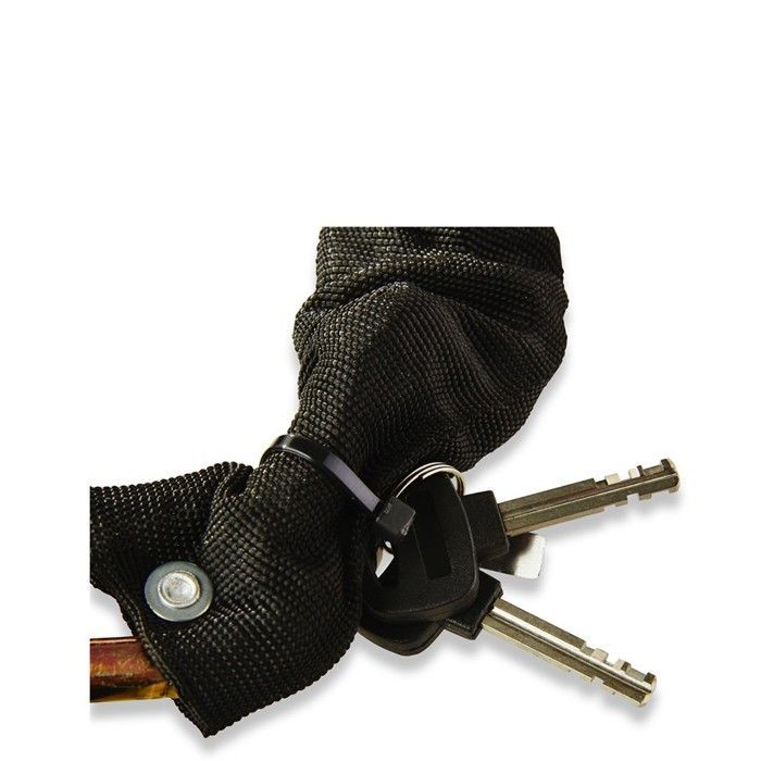 1.5M Fabric Sheath Chain Lock with Padlock - Motorcycle Locks