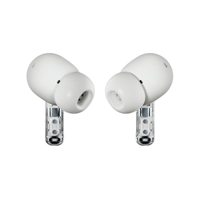 Fones de ouvido sem fio Nothing Ear (a) Bluetooth com cancelamento de ruído ativo, brancos