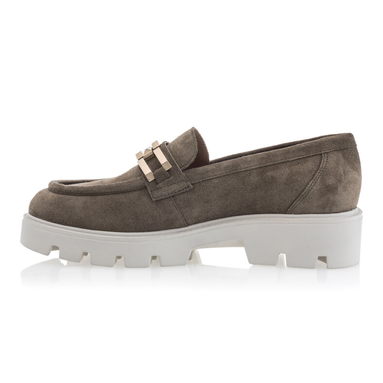 Grønne loafers/båtsko til dame