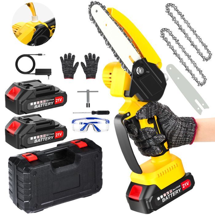 Motosega a batteria mini da 6
