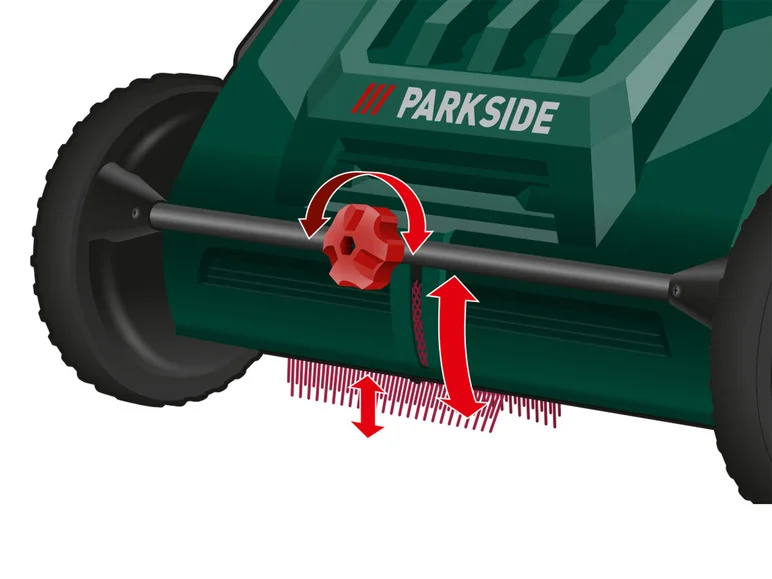 PARKSIDE® feiemaskin, løv- og plenfeiemaskin PKM 103 A1, 103 L