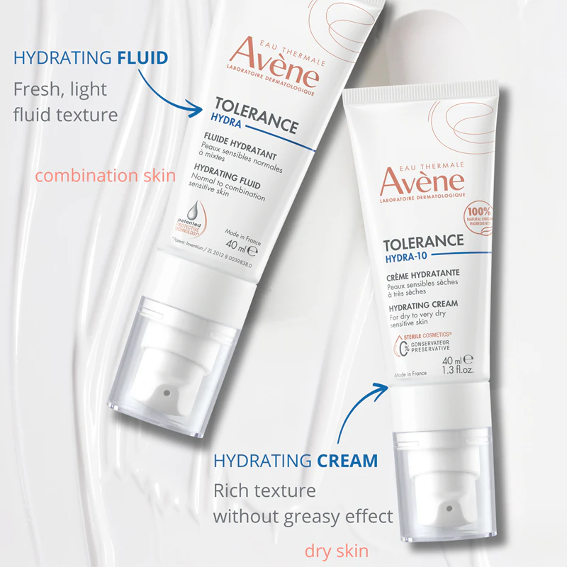 Avène Tolérance Hydra-10 emulsão hidratante para peles sensíveis, normais e mistas
