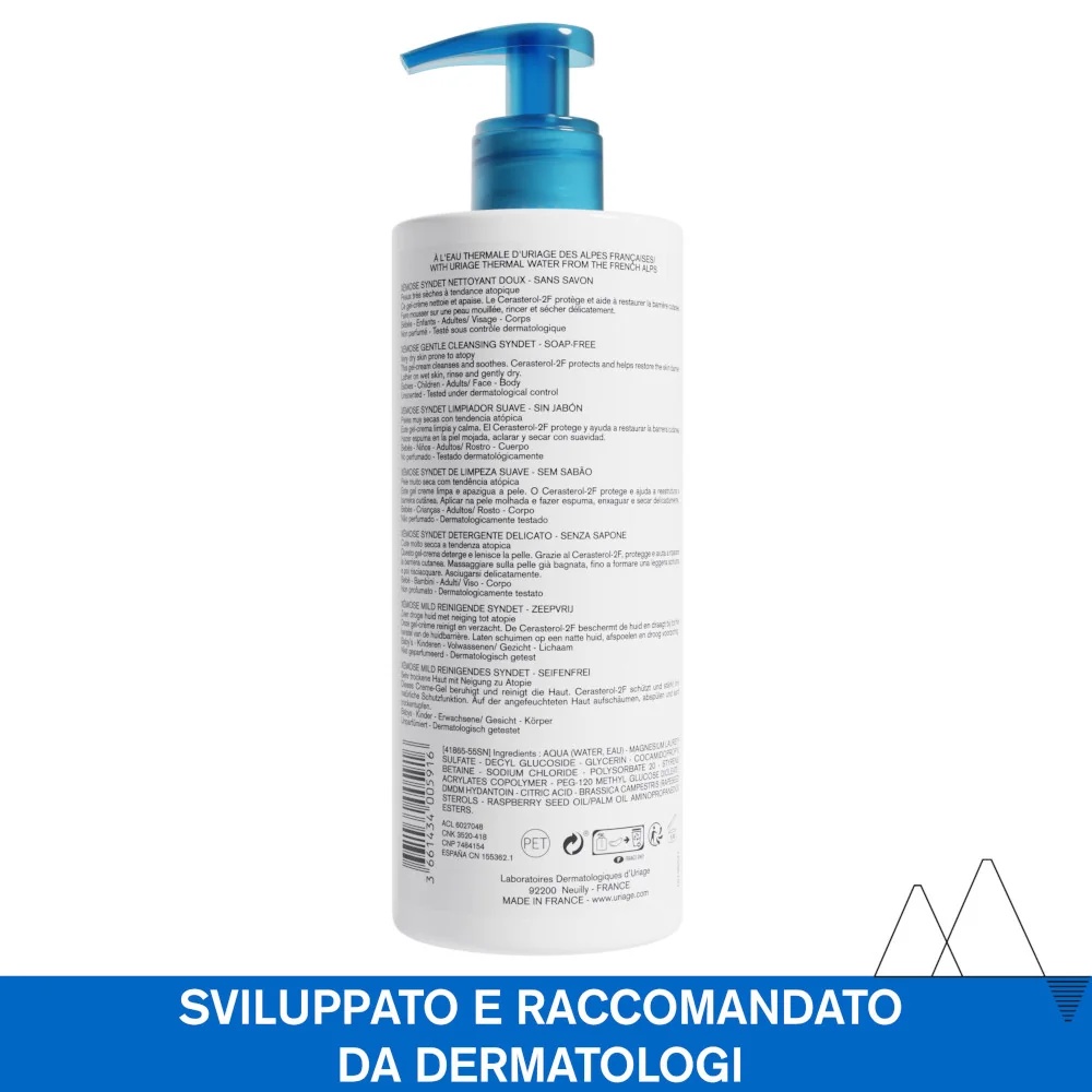 URIAGE Uriage Xèmose Syndet sanftes Reinigungsgel 500 ml für trockene Haut