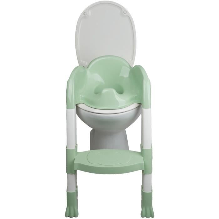 WC-Sitzverkleinerer – THERMOBABY – KIDDYLOO – Celadongrün – Verstellbar