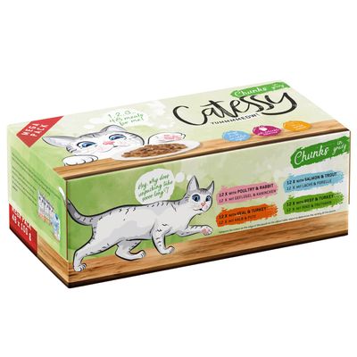 Catessy-bitar i sås