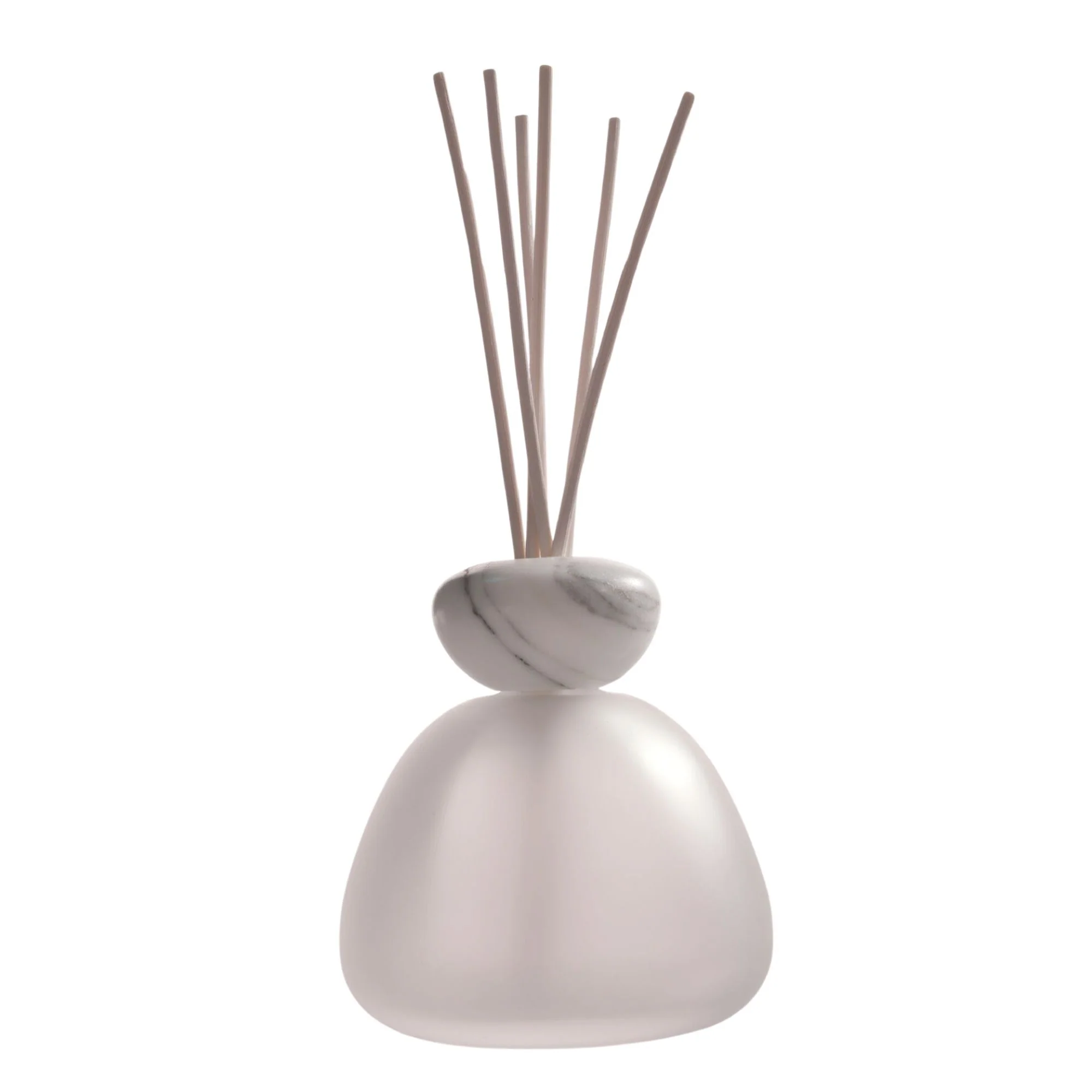 Air Design Diffusore Marble - Satinato con Tappo Bianco - Diffusore di Profumo