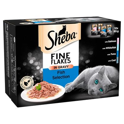 Sheba Pouches Select Slices 48 x 85 g