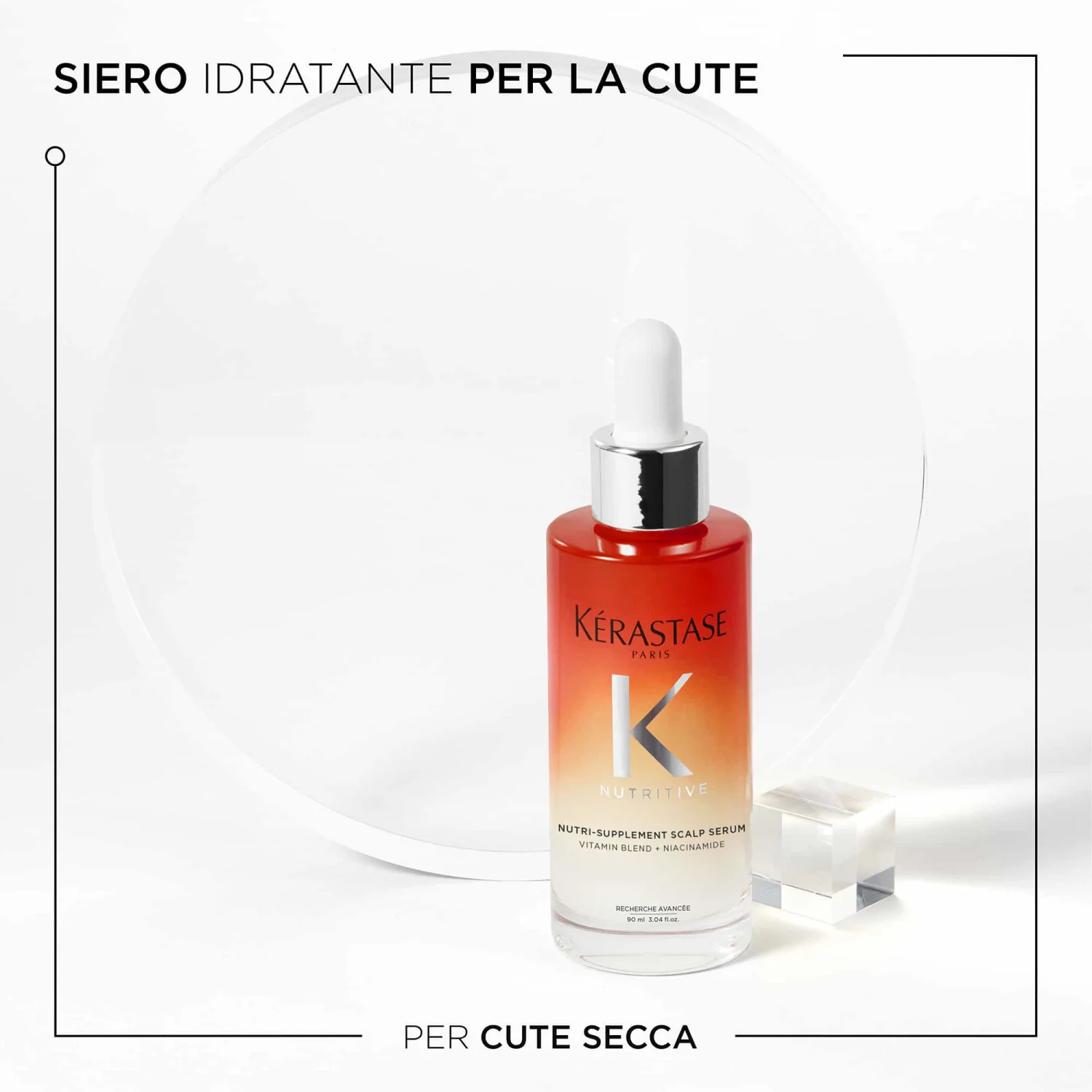 Nutritive Nutri-Supplement Scalp Serum - Siero Capelli, Trattamento Cuoio Capelluto