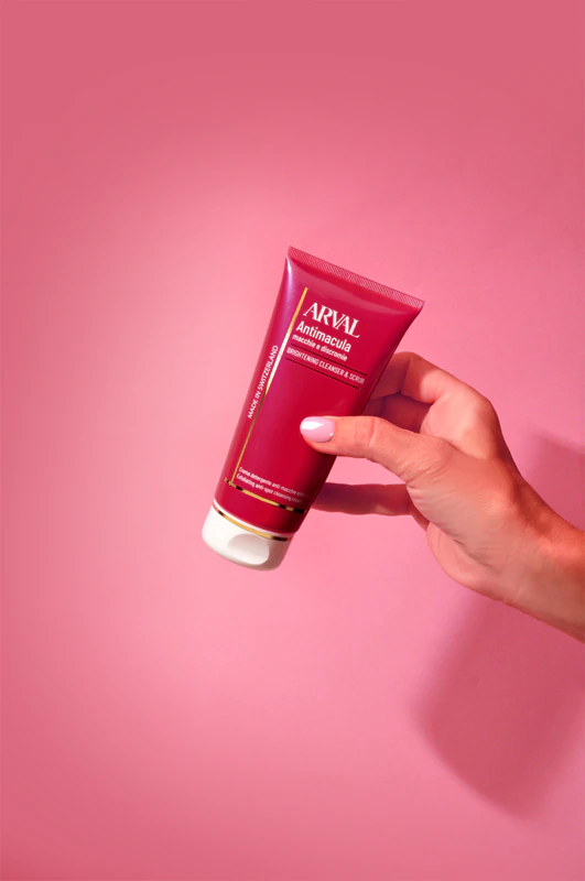 Arval Antimacula Creme de Limpeza e Esfoliação Clareadora com efeito iluminador
