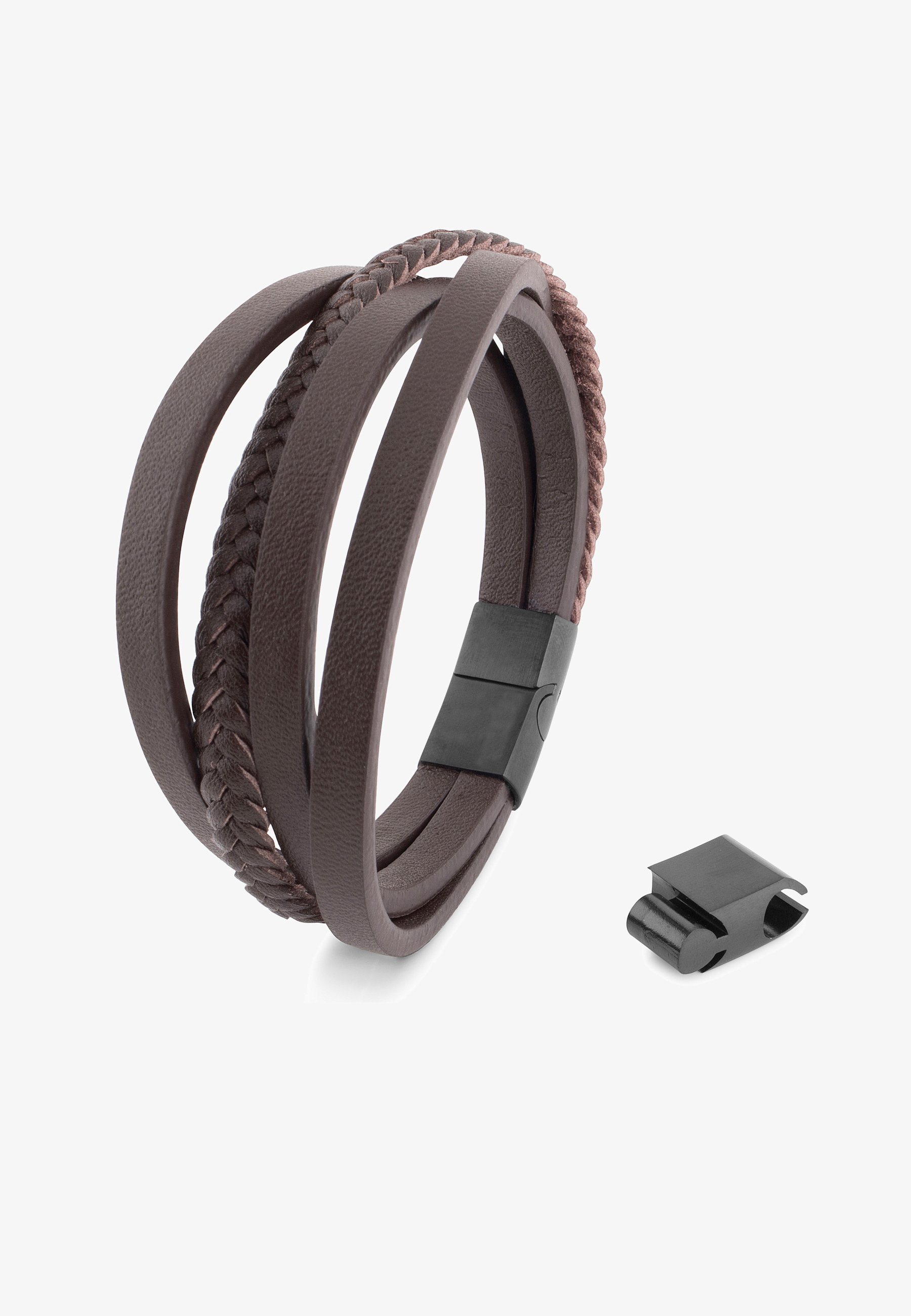 Bracelet Akitsune PATHFINDER - noir/marron