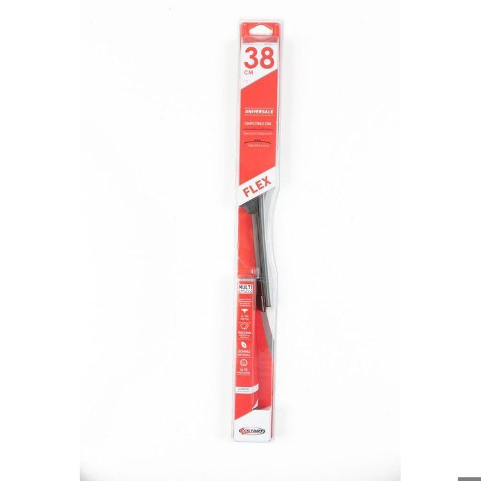 Start Scheibenwischerblatt, universelles gebogenes Scheibenwischerblatt, 38 cm